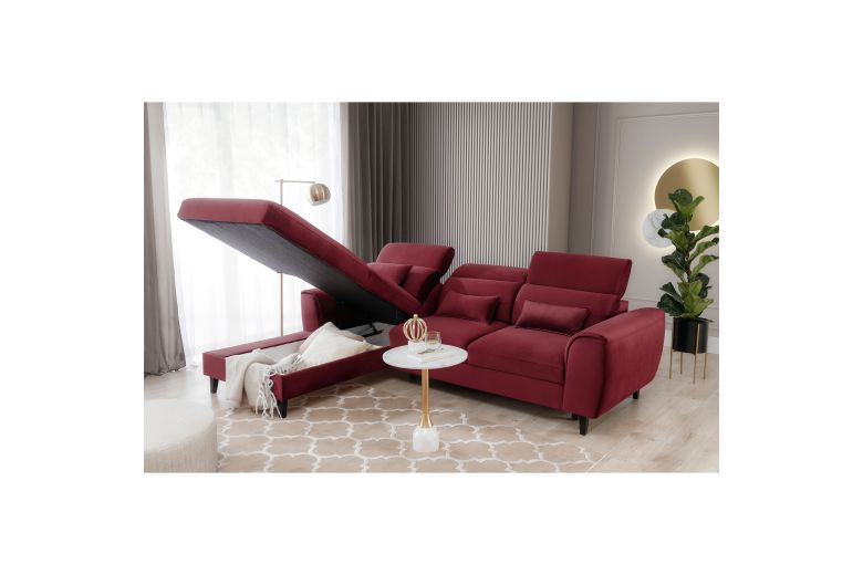 Corner sofa - Foble (Pull-out bed with storage box) Corner sofa - Foble (Pull-out bed with storage box)