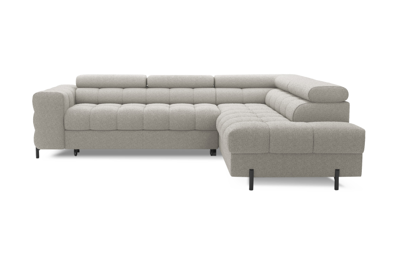 Corner sofa - Ferucce (Pull-out bed with storage box)