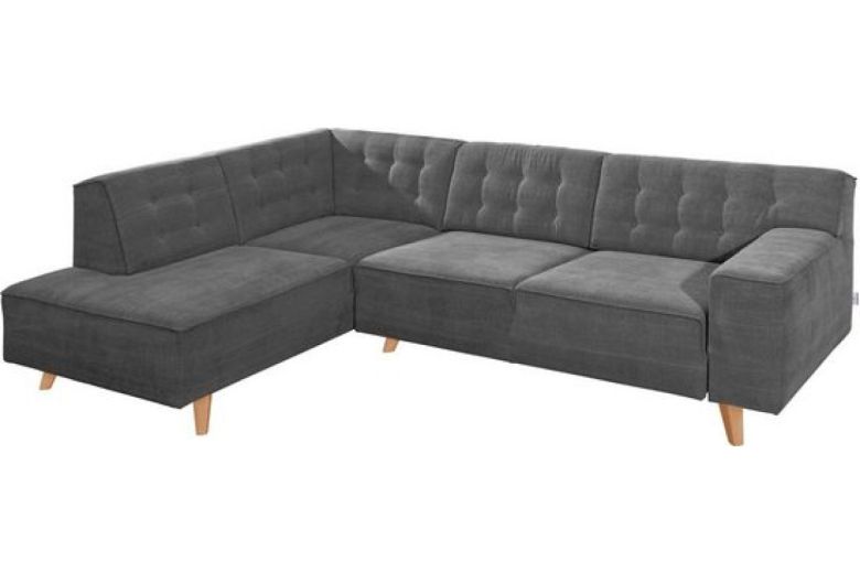 Tom Tailor Ecksofa XL Nordic Chic links - Grau