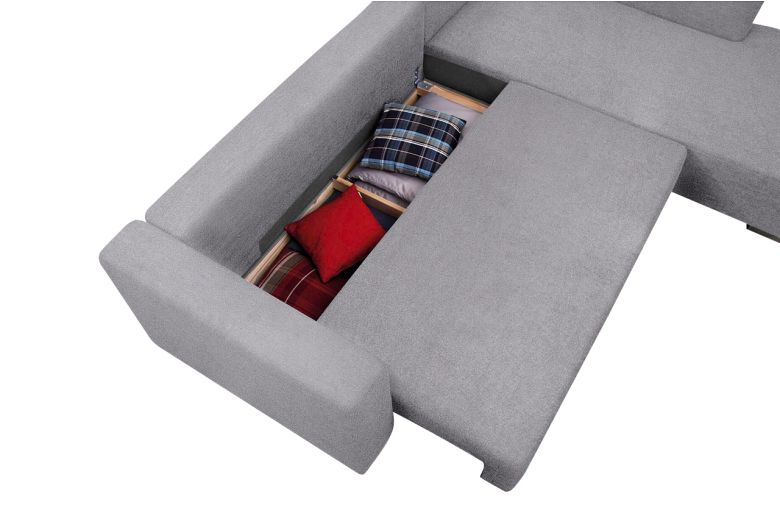Corner sofa XL - Heaven M (Pull-out with storage box)