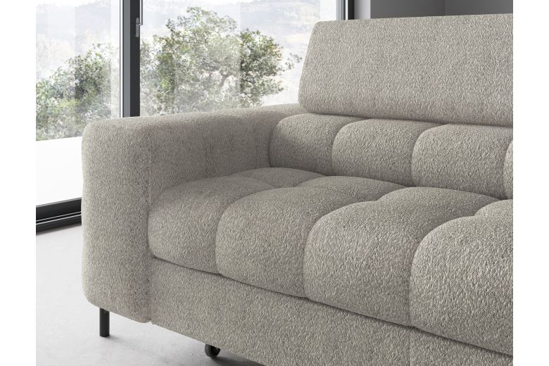 Corner sofa - Ferucce (Pull-out bed with storage box)