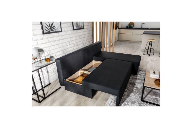 Corner sofa - Gino (Pull-out bed with storage box) Corner sofa - Gino (Pull-out bed with storage box)