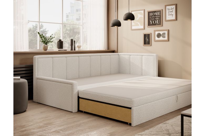 Раскладной диван - Fulgeo (Pаскладной с ящиком для белья)