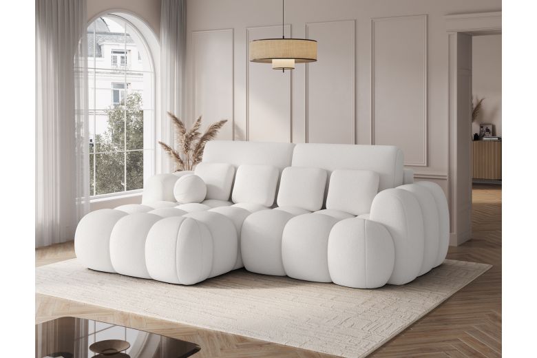 Covelion corner sofa with sleeping function and storage compartment