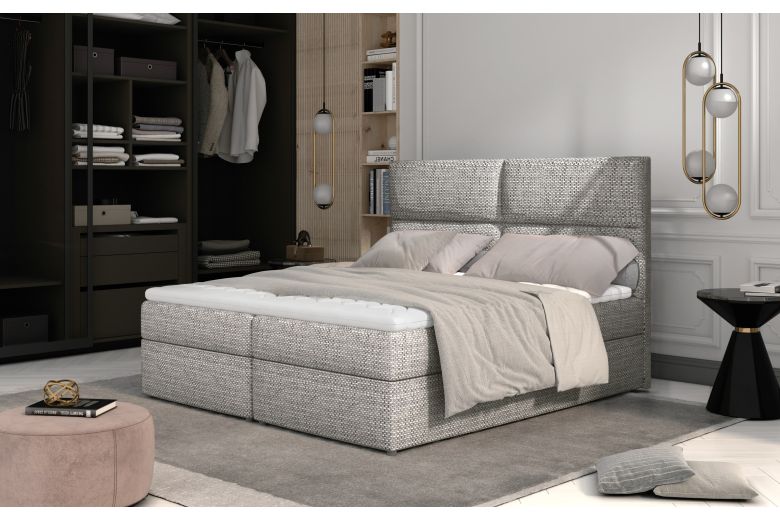 Boxspring bed - Amber (With storage box)