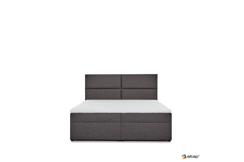 Boxspring bed 140x200 - Amber (Pull-out bed with storage box)