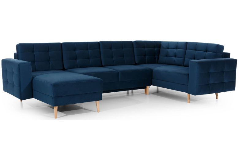 U shape sofa - Asgard (Pull-out bed with storage box)