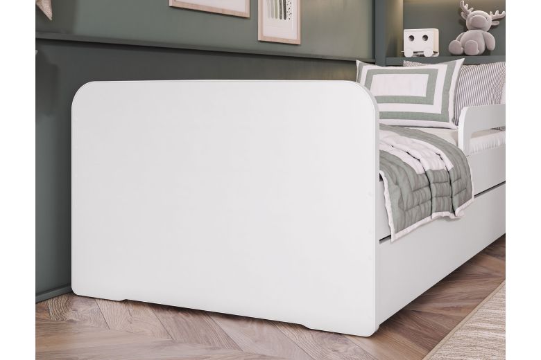 Children's bed - Łoże Duuli, z materacem (Pull-out bed with storage box)