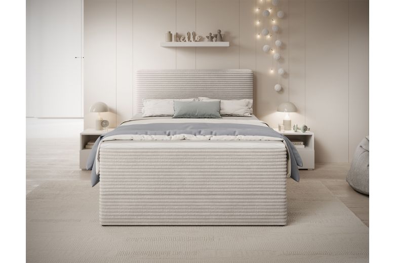 Boxspring bed - Alamito (Pull-out bed with storage box)