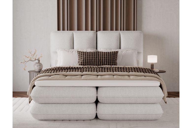 Boxspring bed - Tonila (Pull-out bed with storage box)