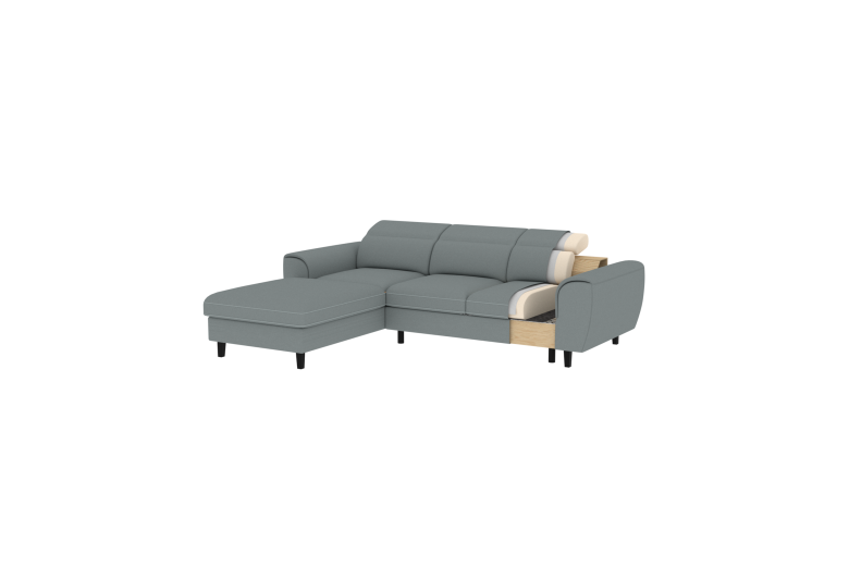 Corner sofa - Foble (Pull-out bed with storage box) Corner sofa - Foble (Pull-out bed with storage box)