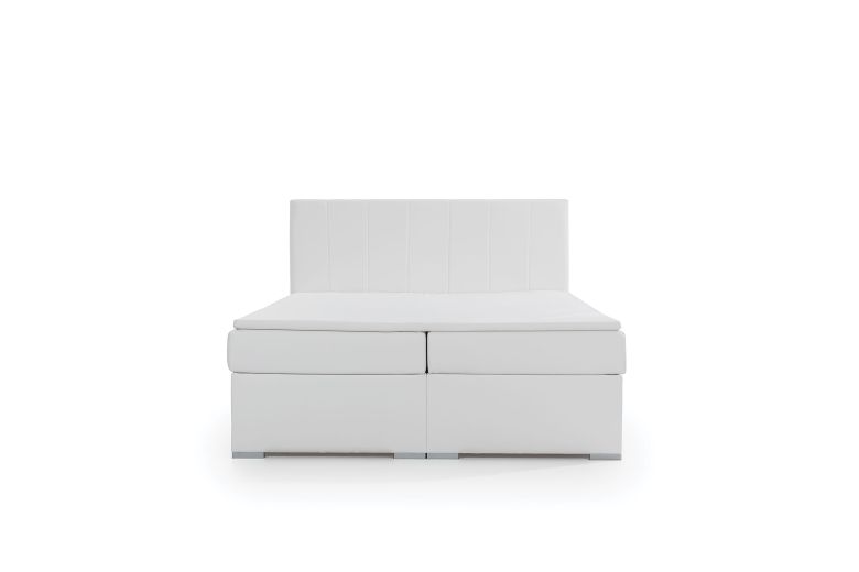 Boxspring bed 140x200 - Bolero (Pull-out bed with storage box)