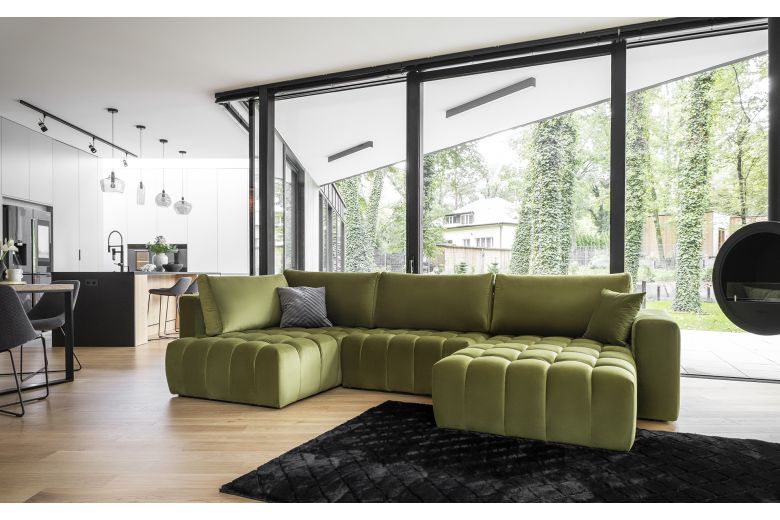 U shape sofa - Bonito (Pull-out bed with storage box) U shape sofa - Bonito (Pull-out bed with storage box)