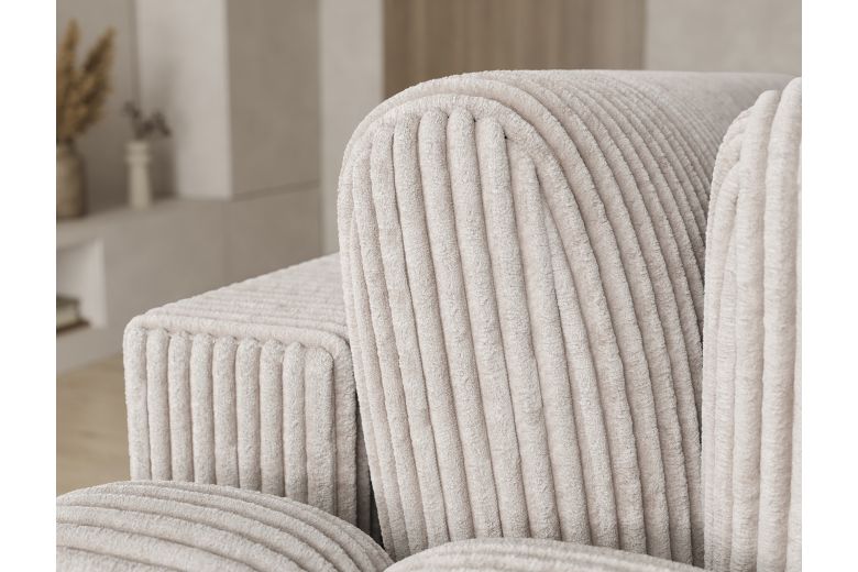 Cozion corner sofa with sleeping function and storage compartment