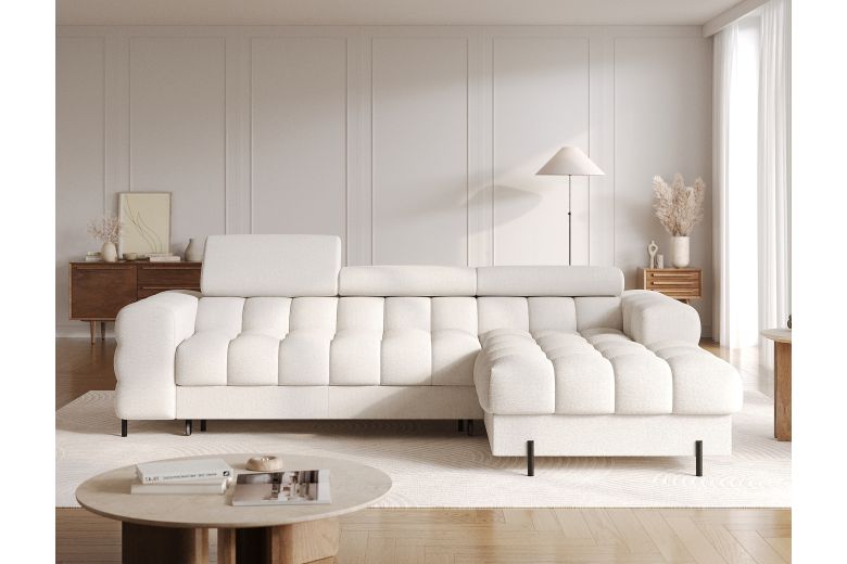 Corner sofa - Felro (Pull-out bed with storage box)