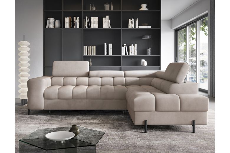 Corner sofa - Ferucce (Pull-out bed with storage box) Corner sofa - Ferucce (Pull-out bed with storage box)