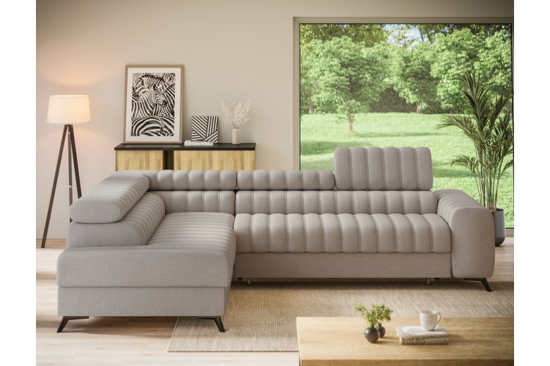 Corner sofa - Kanedo (Pull-out bed with storage box)