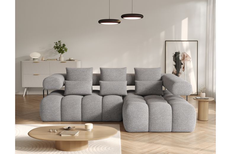 Corner sofa - Levvi (Pull-out bed with storage box)