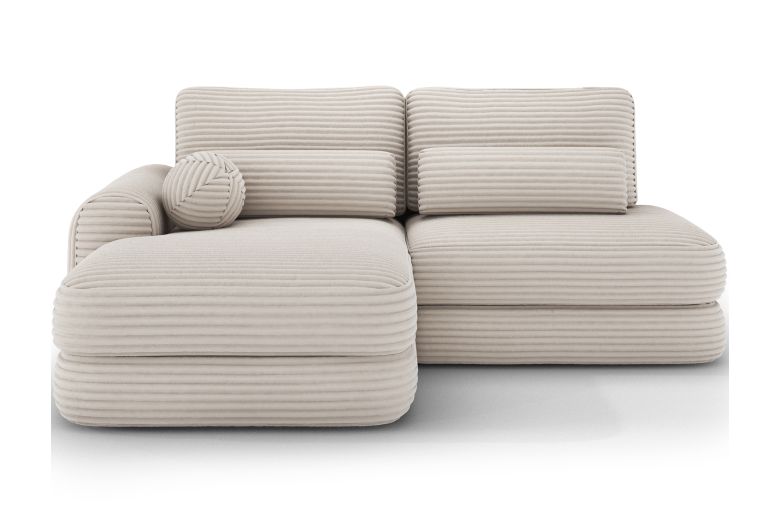 Ripeli corner sofa with sleeping function and storage compartment
