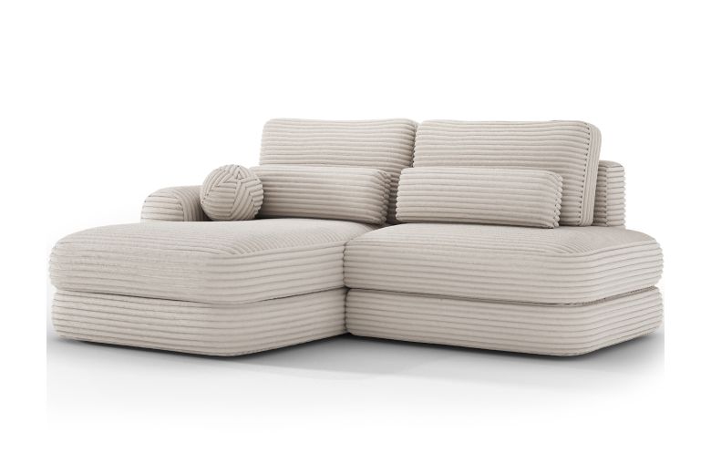 Ripeli corner sofa with sleeping function and storage compartment