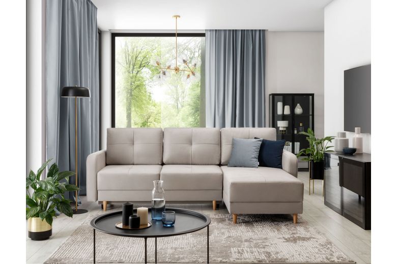 Угловой диван - Roxi (Pаскладной с ящиком для белья) Угловой диван - Roxi (Pаскладной с ящиком для белья)