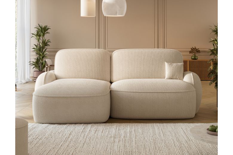 Tesalia corner sofa with sleeping function and storage compartment