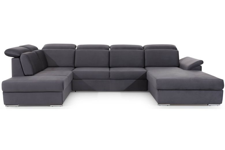 U shape sofa - Evanell (Pull-out bed with storage box)