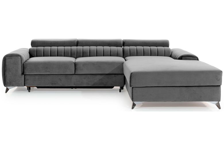 Угловой диван - Grayson (Pаскладной с ящиком для белья)