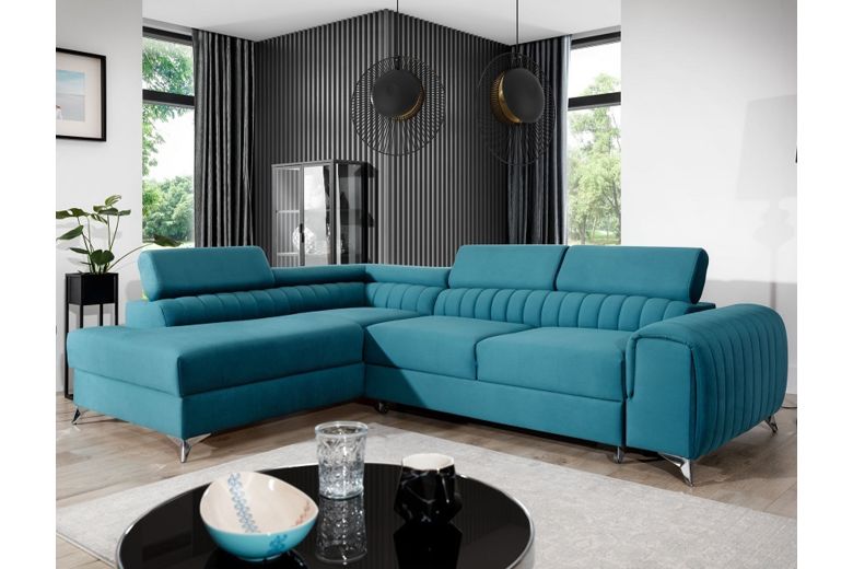 Угловой диван - Laurence (Pаскладной с ящиком для белья) Угловой диван - Laurence (Pаскладной с ящиком для белья)