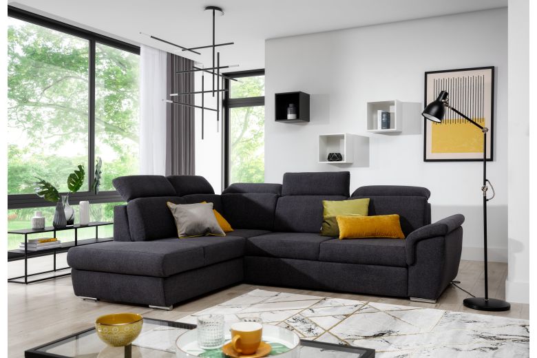 Угловой диван - Loreto (Pаскладной с ящиком для белья) Угловой диван - Loreto (Pаскладной с ящиком для белья)