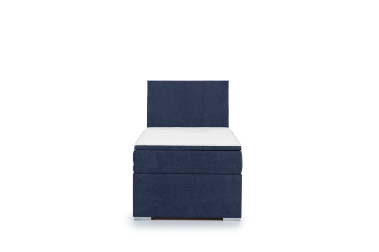 Boxspring bed 90x200 - Rocco (Pull-out bed with storage box)