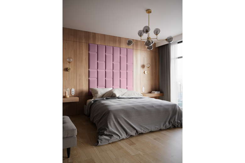 Обитая панель - Quadratta 180x180 upholstered panels set Обитая панель - Quadratta 180x180 upholstered panels set