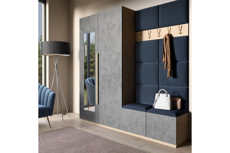 Обитая панель - Quadratta 100x200 upholstered panels set Обитая панель - Quadratta 100x200 upholstered panels set