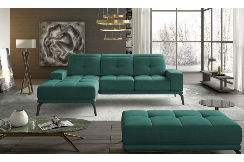 Furniture set - Narożnik Torrense + Puf (Pull-out bed) Furniture set - Narożnik Torrense + Puf (Pull-out bed)