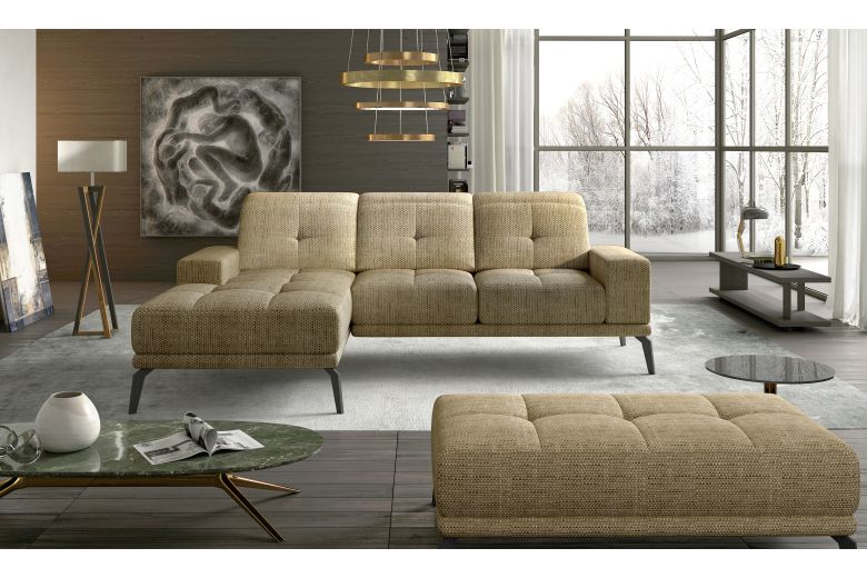 Furniture set - Narożnik Torrense + Puf (Pull-out bed) Furniture set - Narożnik Torrense + Puf (Pull-out bed)