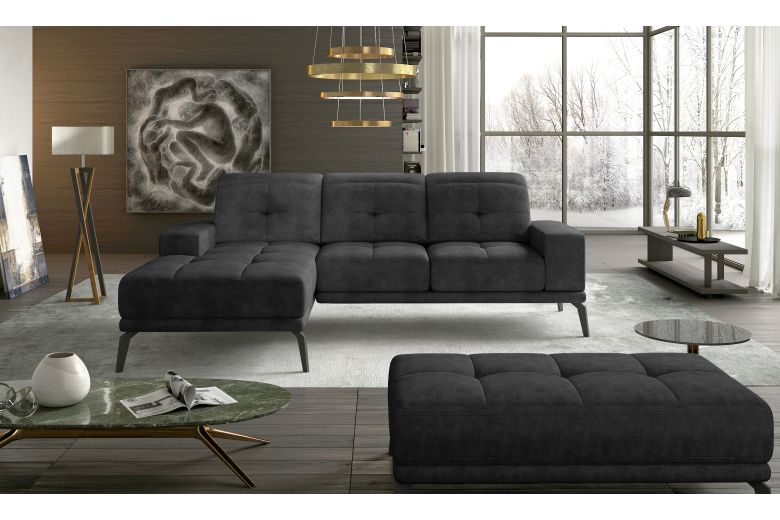 Furniture set - Narożnik Torrense + Puf (Pull-out bed) Furniture set - Narożnik Torrense + Puf (Pull-out bed)