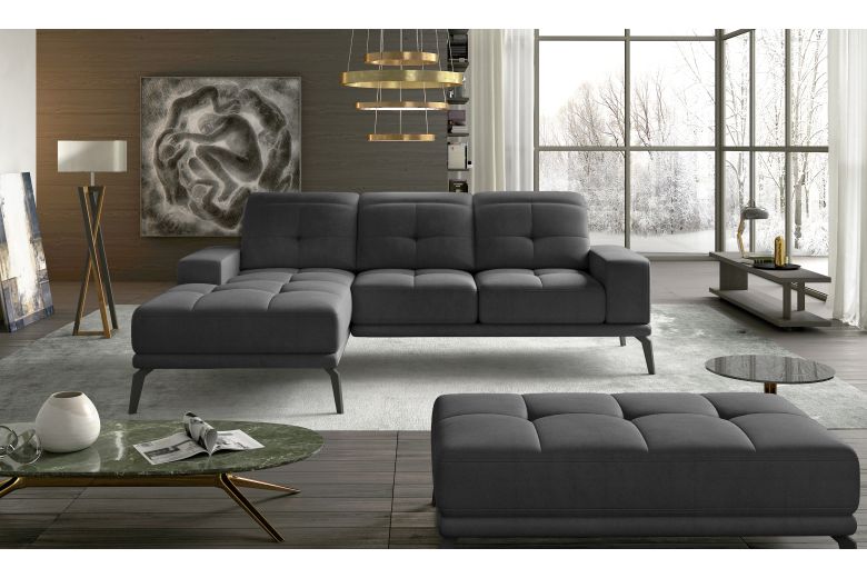 Furniture set - Narożnik Torrense + Puf (Pull-out bed) Furniture set - Narożnik Torrense + Puf (Pull-out bed)