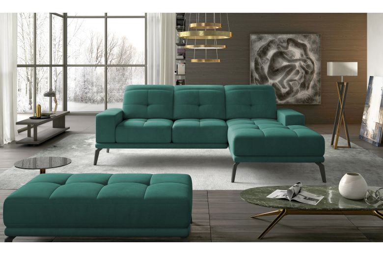 Furniture set - Narożnik Torrense + Puf (Pull-out bed) Furniture set - Narożnik Torrense + Puf (Pull-out bed)