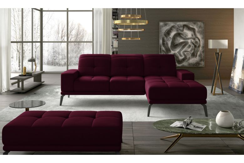 Furniture set - Narożnik Torrense + Puf (Pull-out bed) Furniture set - Narożnik Torrense + Puf (Pull-out bed)