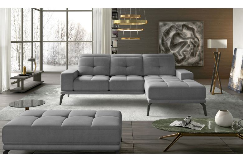 Furniture set - Narożnik Torrense + Puf (Pull-out bed) Furniture set - Narożnik Torrense + Puf (Pull-out bed)