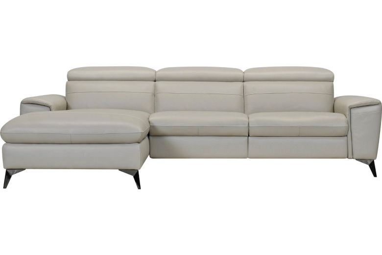 Leather corner sofa - Sacramento