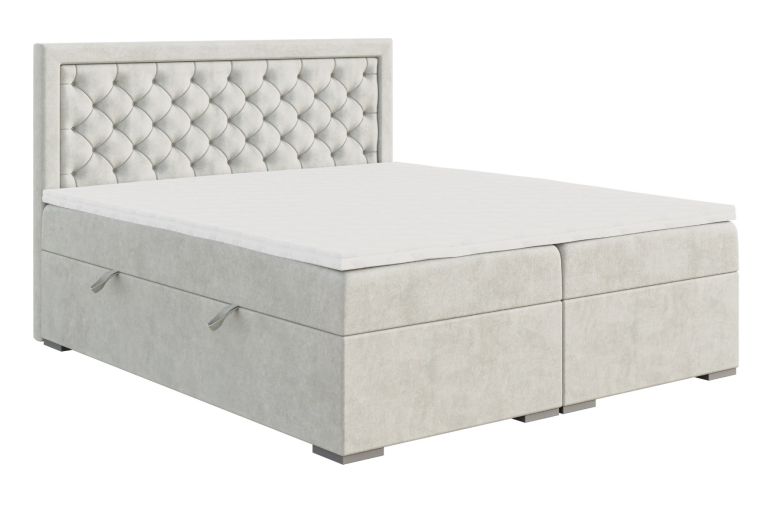 Boxspring bed 140x200 - Maestro (With storage box)