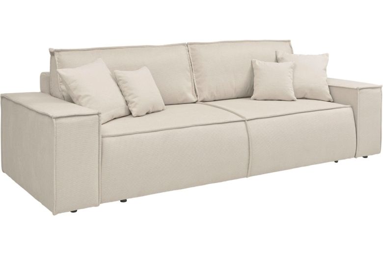 3 seat sofa - Sherwood petrol cord (Pull-out bed with storage box)