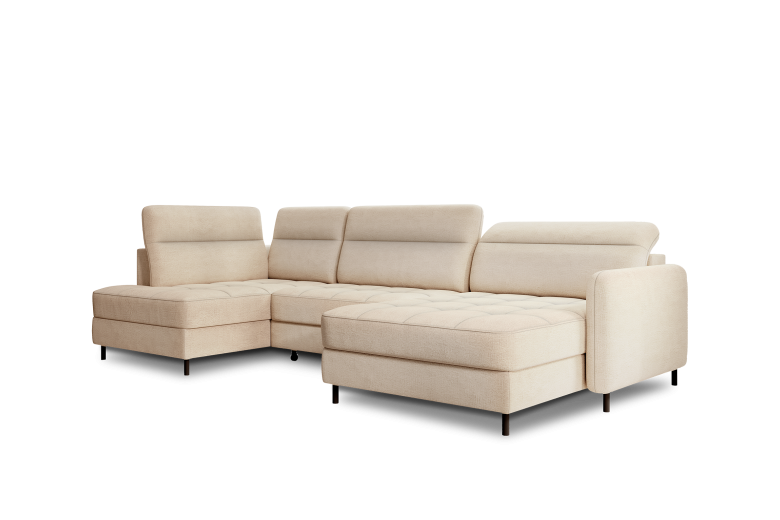 U shape sofa - Berrto (Pull-out bed with storage box) U shape sofa - Berrto (Pull-out bed with storage box)