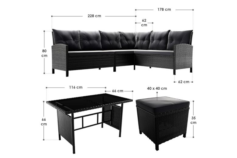 Outdoor Lounge Set - Manacor