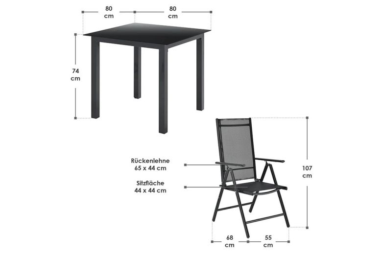 Outdoor Dining Set - Milano