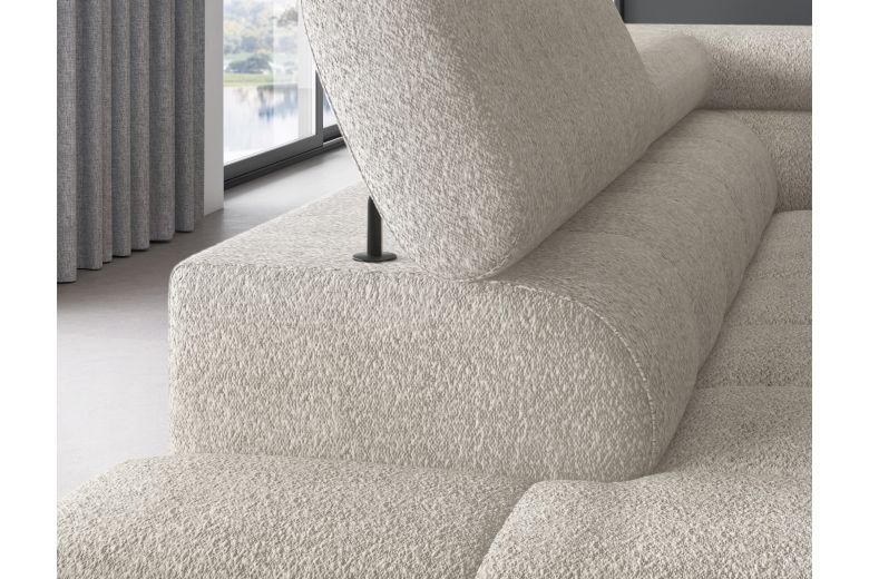 Corner sofa - Ferucce (Pull-out bed with storage box)
