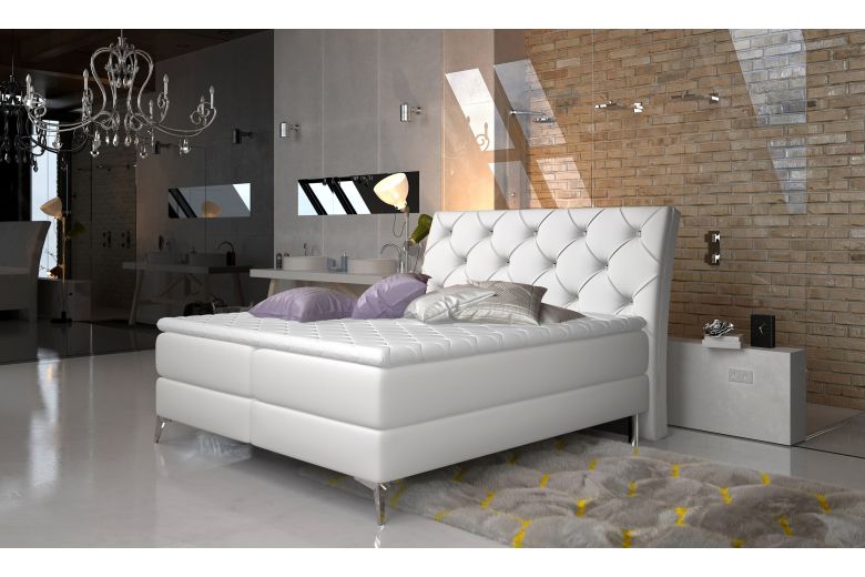Boxspring bed - Adel (With storage box)