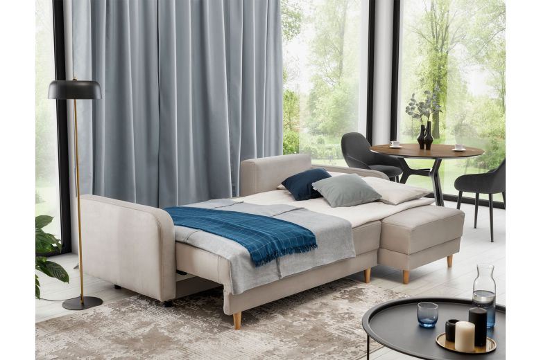 Угловой диван - Roxi (Pаскладной с ящиком для белья) Угловой диван - Roxi (Pаскладной с ящиком для белья)