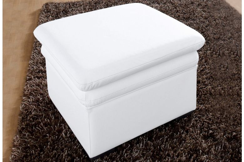 Leather furniture set 3+2 - Leandra ar pufu with hocker